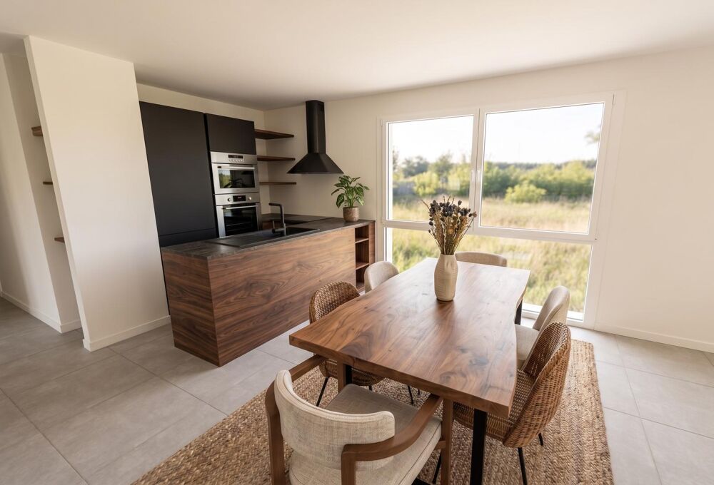 Vente Maison BURCIN – Maison 120 m² avec jardin privatif, garage et DPE A – Réhabilitation d'une ancienne grange Burcin