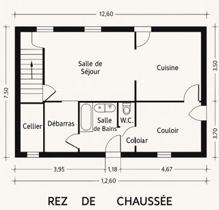  Maison � vendre 4 pi�ces 95 m�