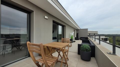   Baillargues Superbe appartement T2 récent avec grande terrasse – Dernier étage – Appartement - 2 pièce(s) - 53 m²