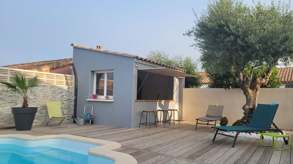 Vente Maison Coup de cœur à Saint-Laurent-d'Aigouze – Villa contemporaine  – Prestations haut de gamme et Piscine Saint-laurent-d'aigouze