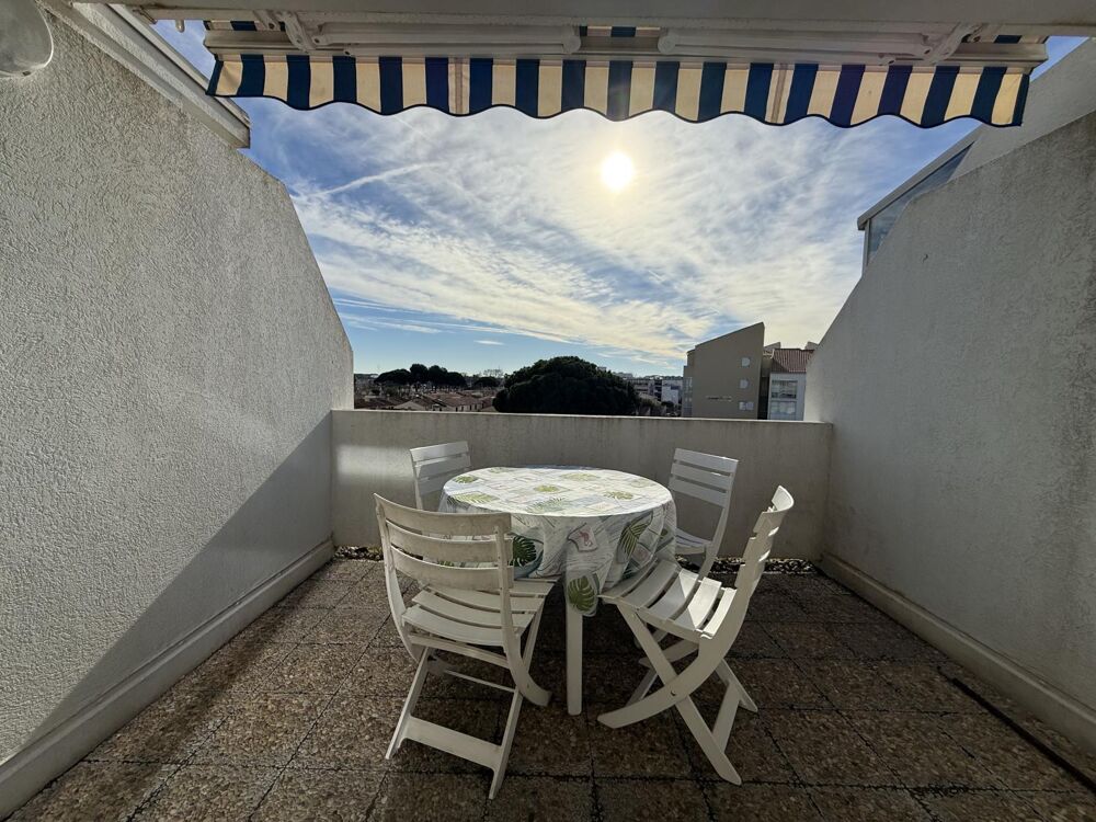 Vente Appartement FLORALIES SECTEUR SEAQUARIUM -STUDIO + PARKING + CELLIER Le grau-du-roi