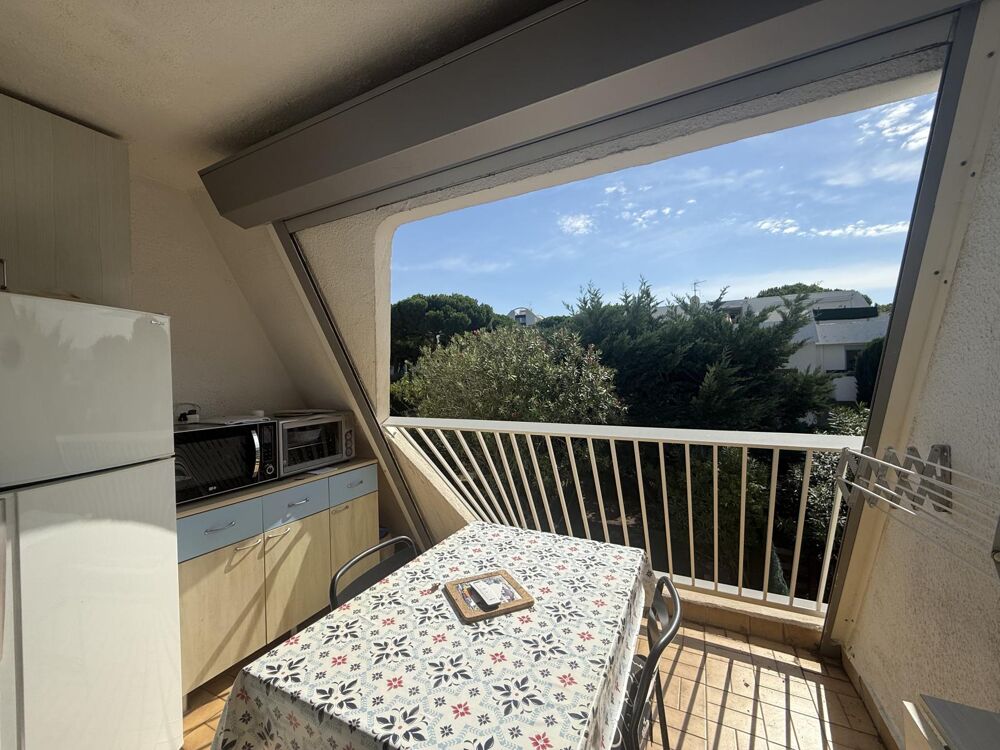 Vente Appartement STUDIO CABINE- TERRASSE- PARKING La grande-motte