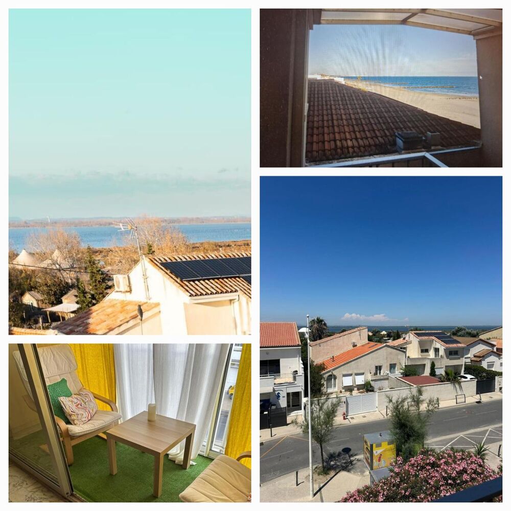 Location Appartement CARNON - Beau Studio bien agencé avec terrasse au 3ème étage Carnon