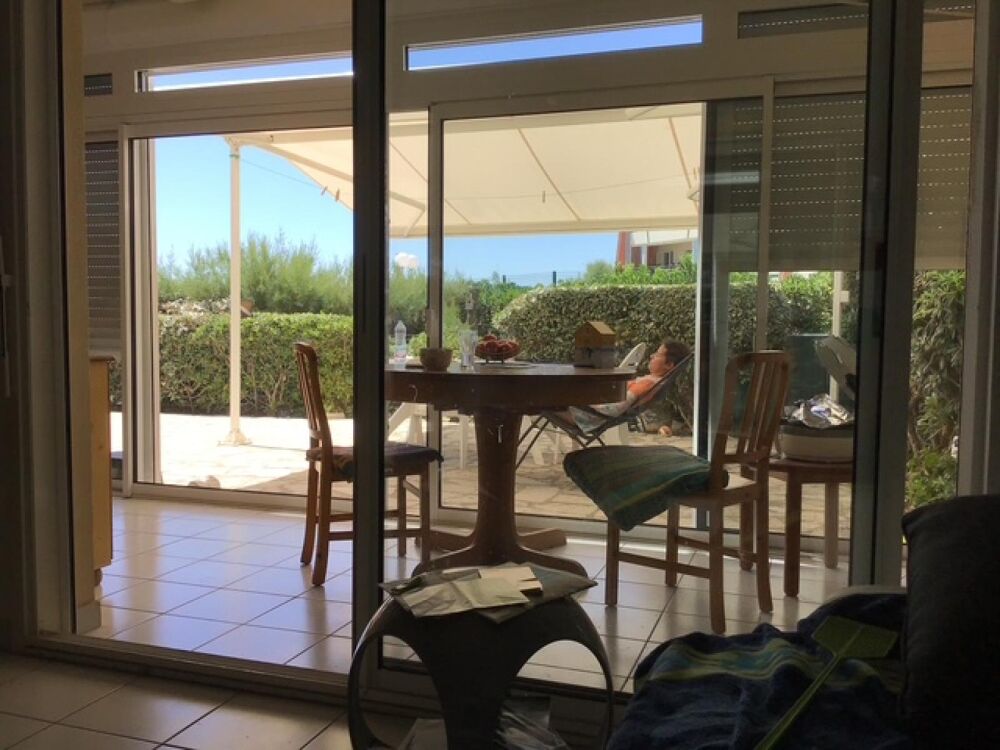 Vente Appartement sete vue mer rez de jardin exceptionnel T2 bis avec dégagement cellier mitoyen et parking privatif couvert sécurisé Sete