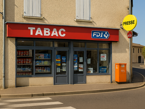 Tabac presse FDJ PMU en cœur de village Is&egrave;re 190000 105 m²$$190 000 &euro;