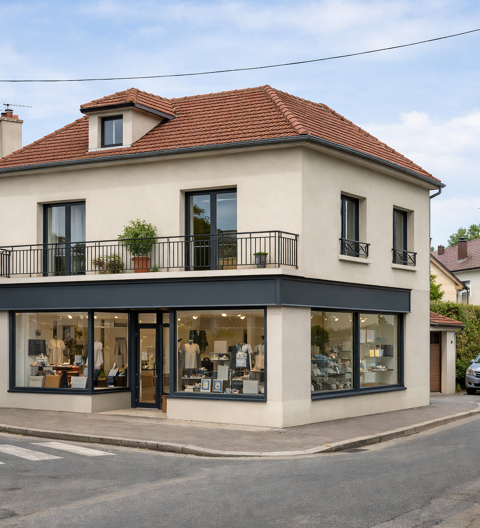 Immeuble commercial mixte centre ville Saint Dizier 540000 