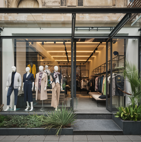 Commerce pr&ecirc;t-&agrave;-porter sur emplacement strat&eacute;gique - Loire 52000 60 m�$$52 000 &euro; 