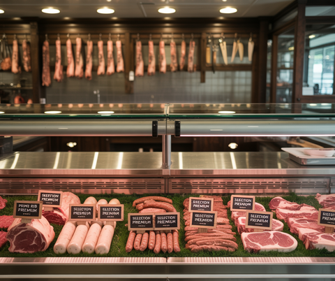Boucherie Traiteur avec logement axe Metz Thionville 87000 200 m²$$87 000 &euro;