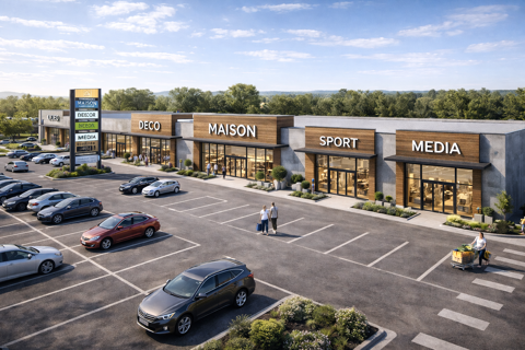 Location b&acirc;timent commercial 1780m&sup2; en Retail Park - Aube 13335 1778 m�$$13 335 &euro;