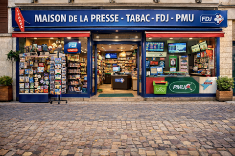 Tabac - Presse - PMU - FDJ en centre ville de l'Yonne 425000 60 m�$$425 000 &euro;