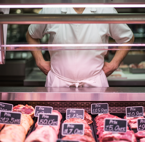 Traiteur  Boucherie  Charcuterie à vendre, murs et fonds, cur de village champenois 176000 240 m$$176 000 €