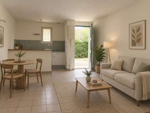   PIBRAC CENTRE VILLAGE APPARTEMENT TYPE 2 AVEC JARDINET - LOUE NON MEUBLE Appartement - 2 pièce(s) - 47 m²