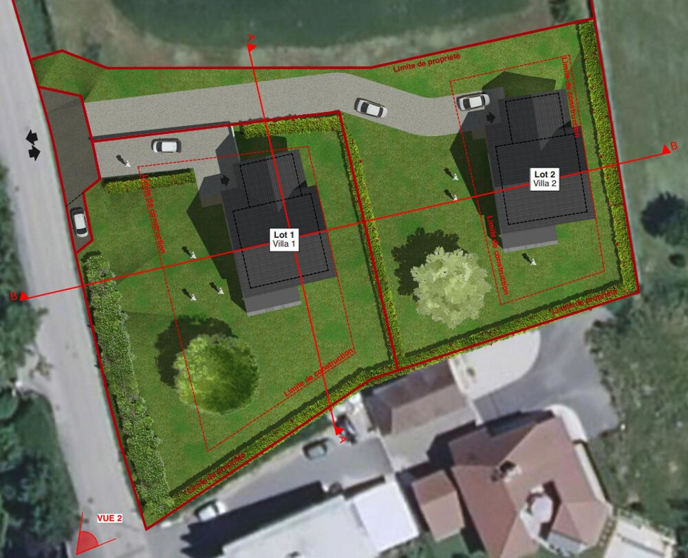 Vente Terrain Terrain constructible, Vétraz-Monthoux, 3215 m2 Vetraz monthoux