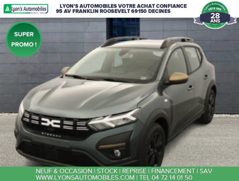 Dacia Sandero ECO-G STEPWAY EXTREME STOCK 2024 occasion Décines-Charpieu 69150