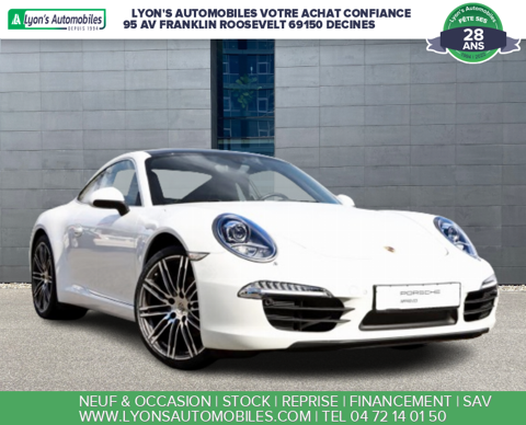 Porsche 911 TYPE 991 3,6L 350 CH CARRERA APPROVED 2015 occasion Décines-Charpieu 69150