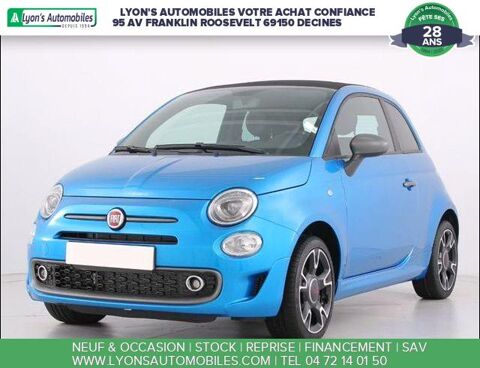 Fiat 500 69 CH S PLUS GARANTIE 1AN 2018 occasion Décines-Charpieu 69150