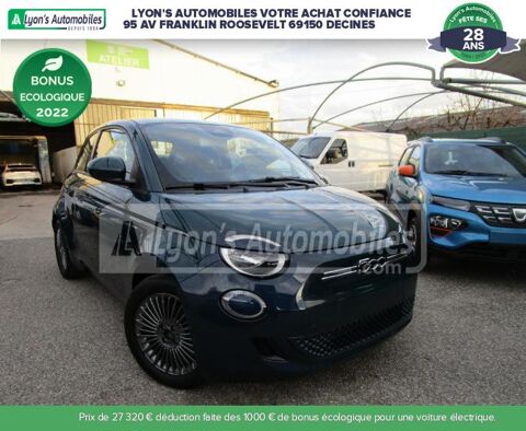 Fiat 500 118 CH ICON PL ÉLECT EN STOCK 2022 occasion Décines-Charpieu 69150