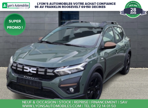 Dacia Sandero 90CVT STEPWAY EXTREME STOCK 2024 occasion Décines-Charpieu 69150