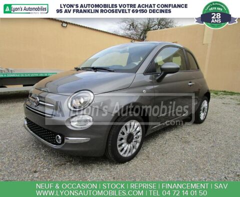 Fiat 500 1.0 HYBRID 70 CH LOUNGE 2020 occasion Décines-Charpieu 69150