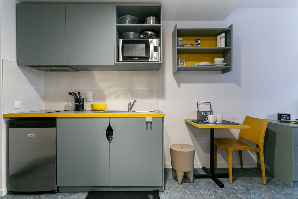 Vente Appartement Studio quasi neuf, meublé et loué en résidence Etudiante gérée Aulnoy lez valenciennes