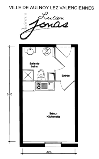  Appartement  vendre 1 pice 20 m