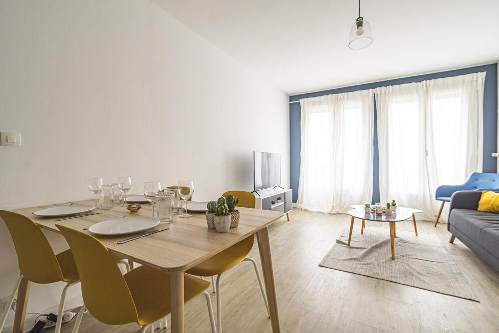 Appartement meublé de 84.66m2 à louer à Reims