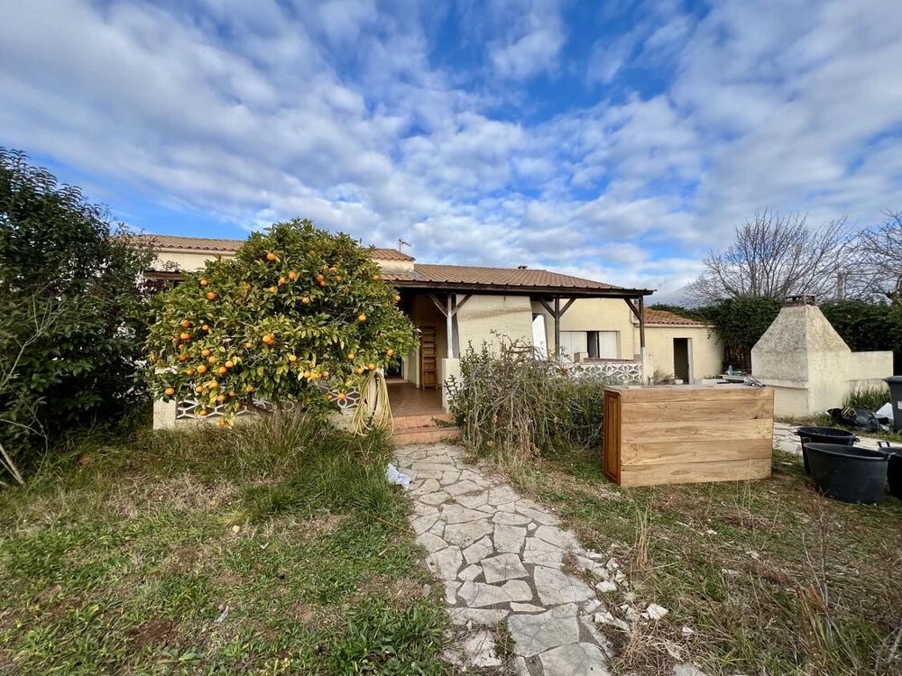 Maison plain pied jardin