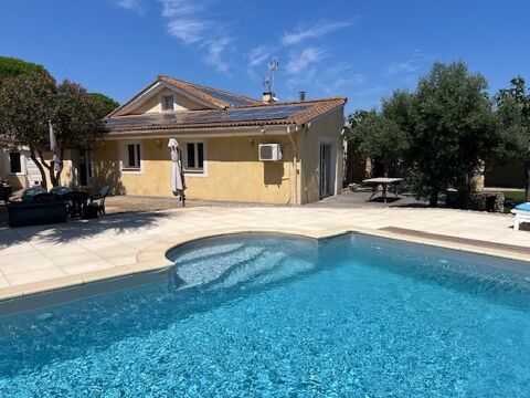   Maison de plain pied avec piscine Maison - 4 pi�ce(s) - 119 m�