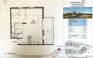  Appartement � vendre 2 pi�ces 53 m�