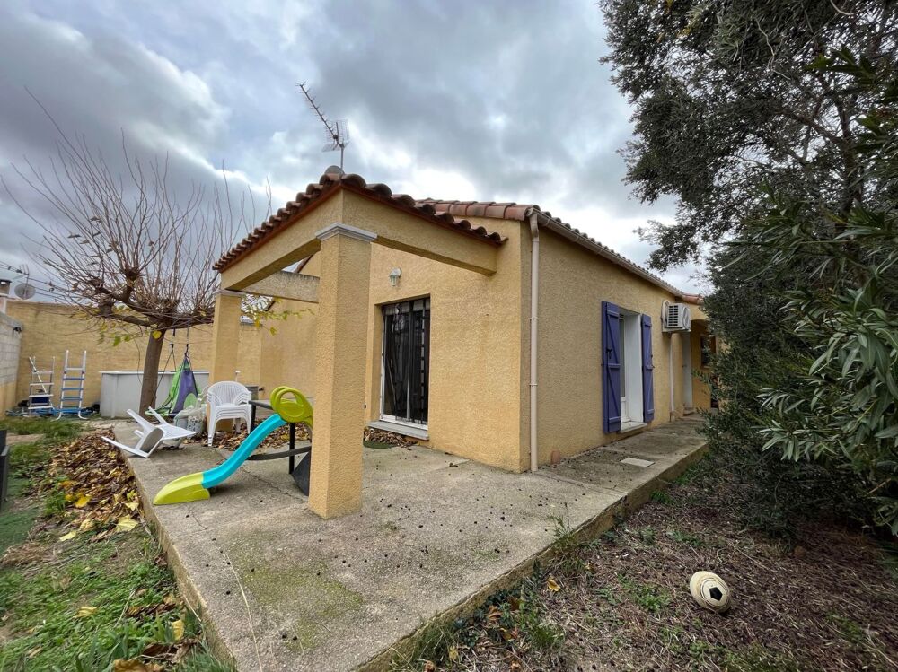 Vente Maison Villa PLAIN-PIED, GARAGE et TERRAIN Fabrezan