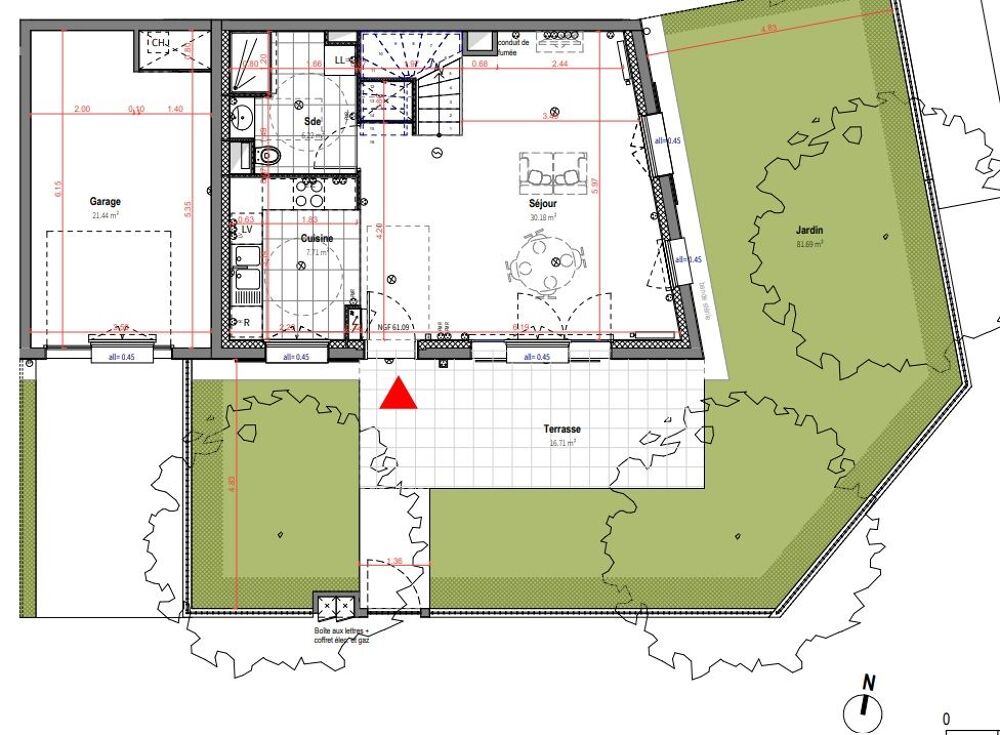 Vente Maison Maison Maison 4P/5Pjardin - garage Vaujours