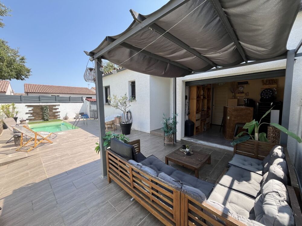 Vente Maison Villa PLAIN-PIED, TERRAIN, PISCINE Canet