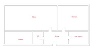  Appartement � vendre 2 pi�ces 47 m�