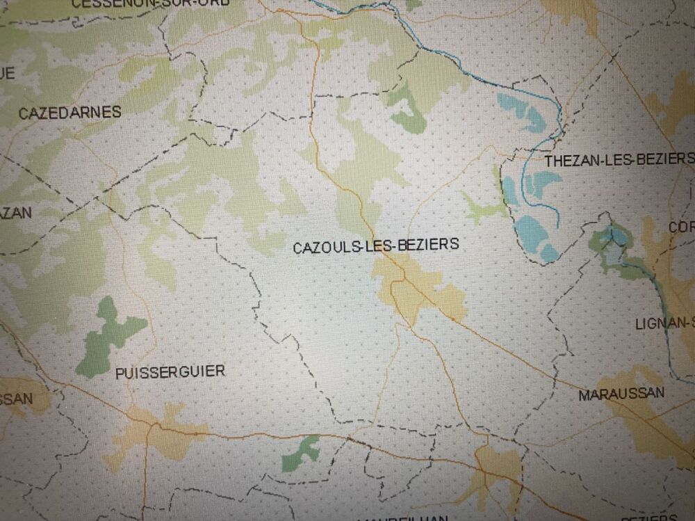 Vente Terrain Terrain constructible Cazouls les beziers