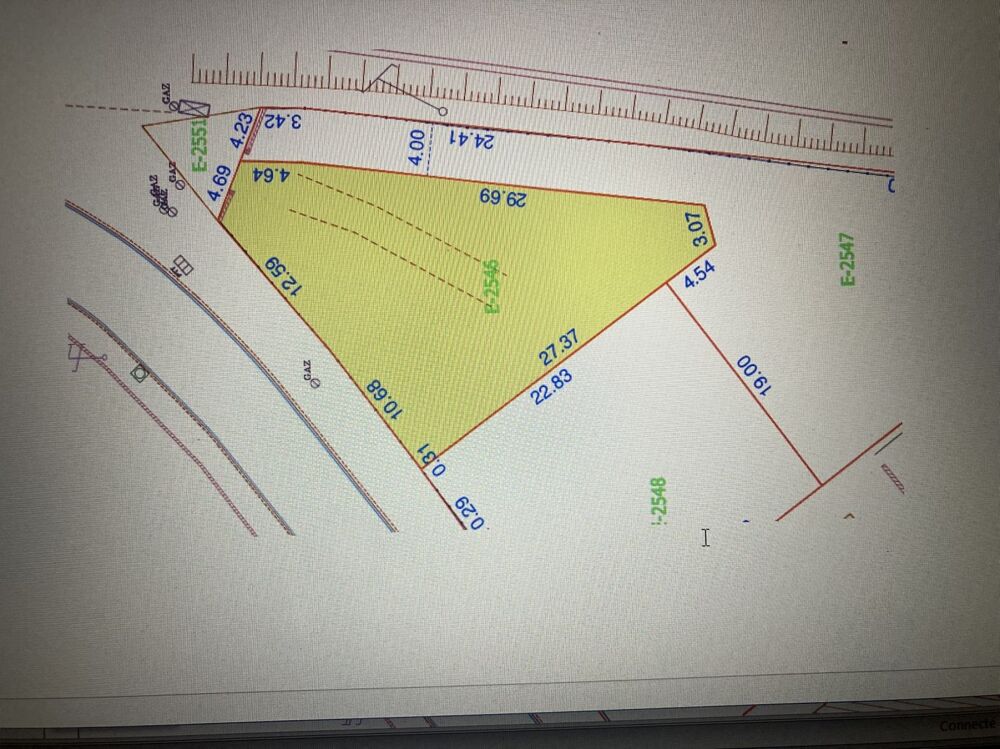 Vente Terrain Terrain constructible Cazouls les beziers