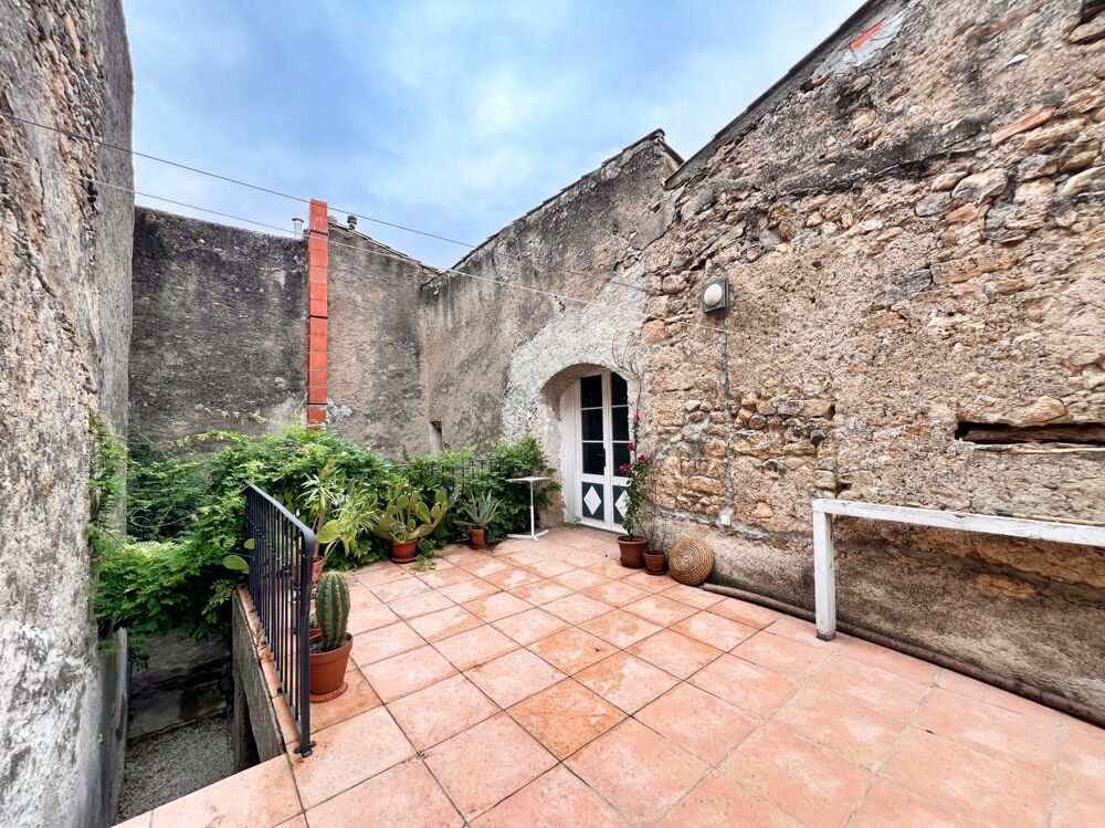 Vente Maison Maison cour et terrasse Fabrezan