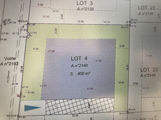  Terrain � vendre 1 pi�ce 140 m�