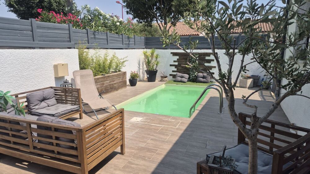 Vente Maison Villa PLAIN-PIED, TERRAIN, PISCINE Canet