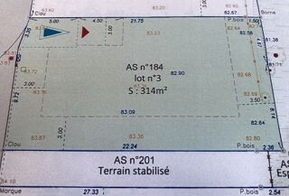  Terrain � vendre 1 pi�ce 150 m�