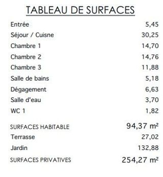  Appartement � vendre 4 pi�ces 95 m�