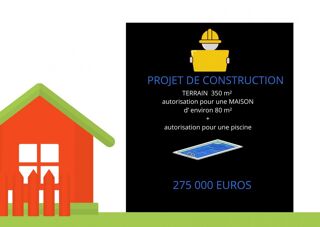  Terrain � vendre 1 pi�ce 350 m�