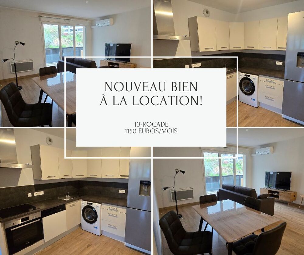 Location Appartement 3 Pièces T3 ROCADE-MEUBLE Ajaccio