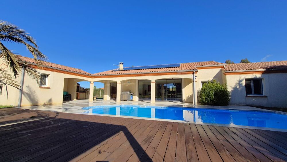 Vente Maison Maison piscine et terrain divisible Montastruc la conseillere