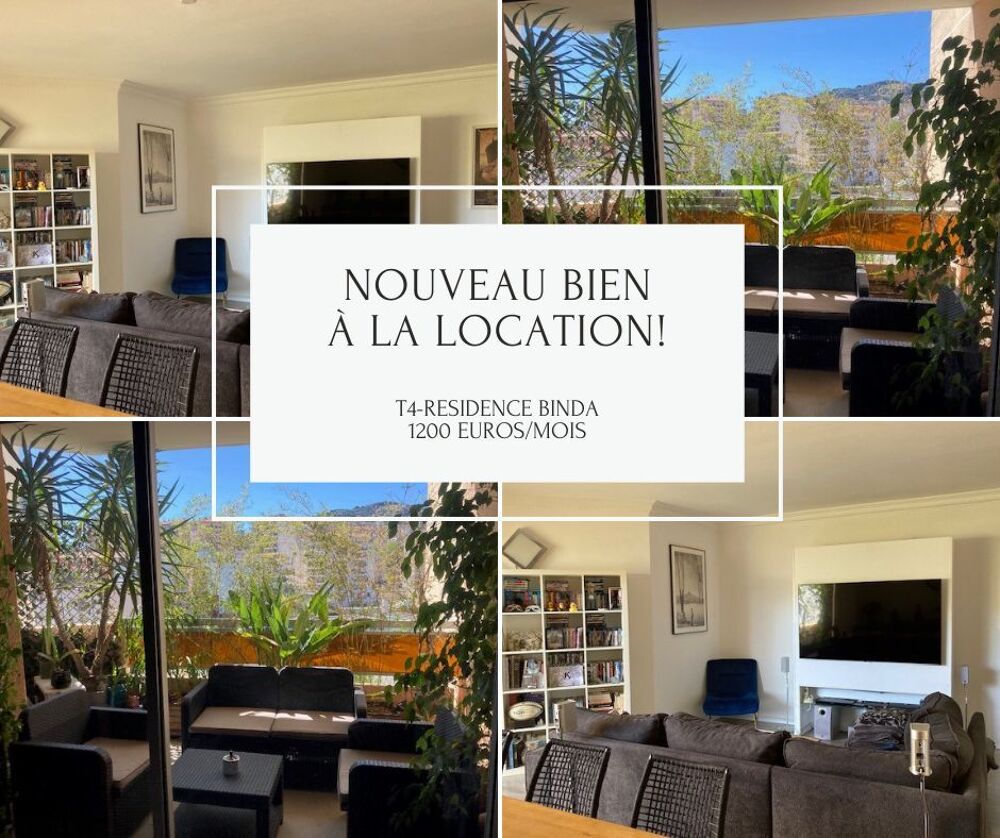Location Appartement 4 Pièces avenue Nicolas peraldi - T4 Ajaccio