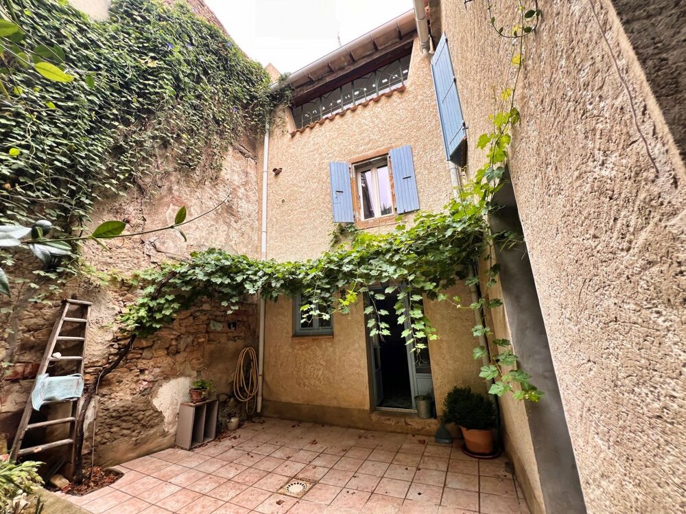 Vente Maison Maison cour et terrasse Fabrezan