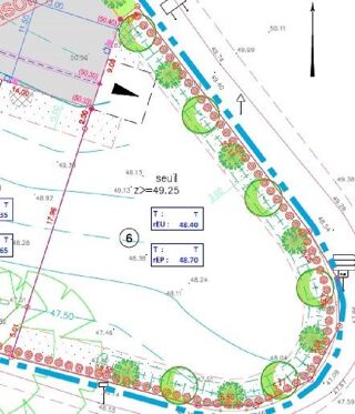  Terrain � vendre 1 pi�ce 709 m�