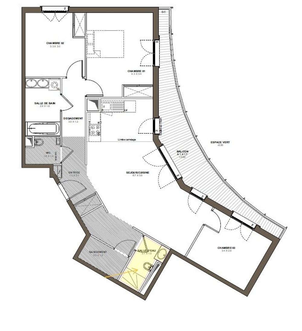 � vendre  Appartement Versailles (78000)