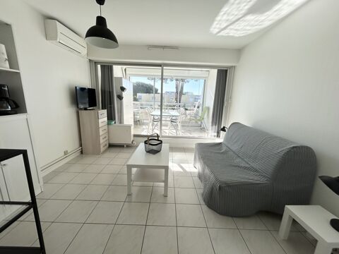 Studio Cabine plage &agrave; 2min &agrave; pied et clim 0 30240 Le grau du roi