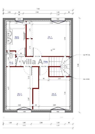  Maison � vendre 4 pi�ces 91 m�