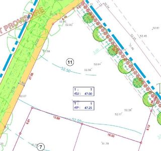  Terrain � vendre 1 pi�ce 727 m�